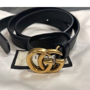 Gucci Marmont Belt 1 inch 😍